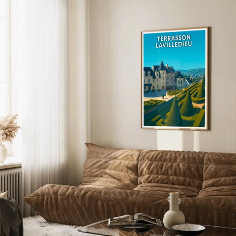 Affiche - Terrasson-Lavilledieu