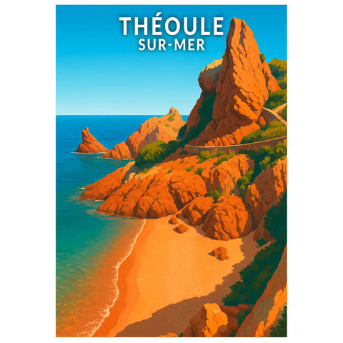 Affiche - Théoule-sur-Mer