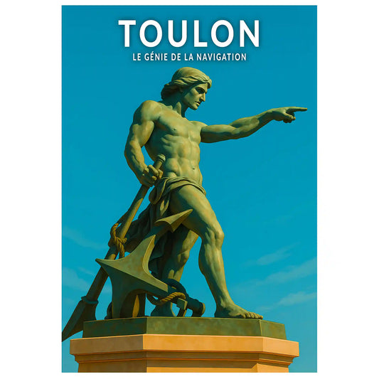 Affiche - Toulon - Le Génie de la Navigation