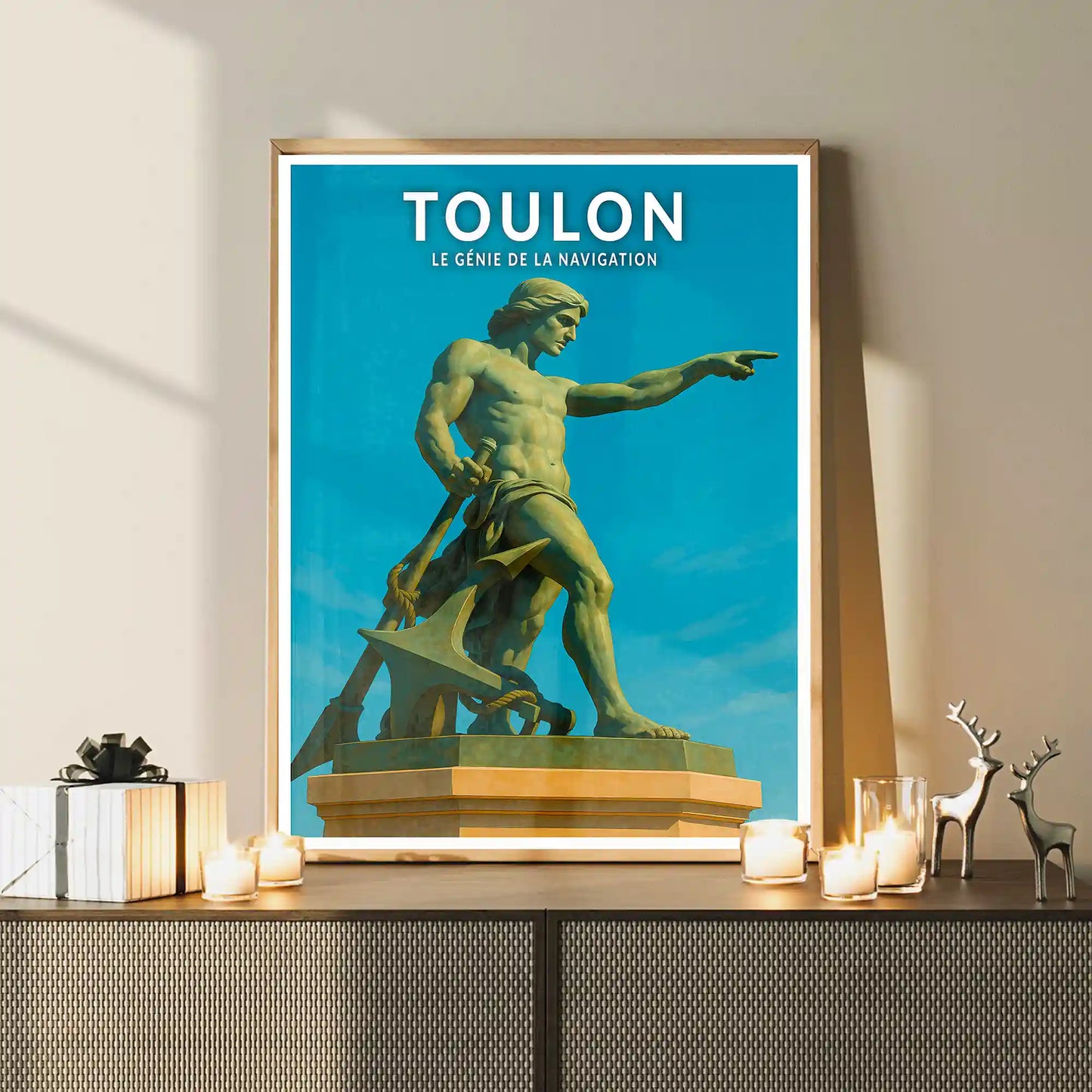 Affiche - Toulon - Le Génie de la Navigation