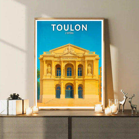 Affiche - Toulon - L'Opéra