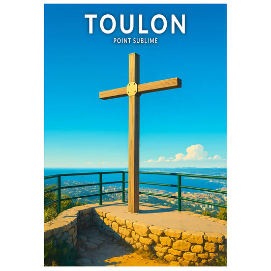 Affiche - Toulon - Point Sublime