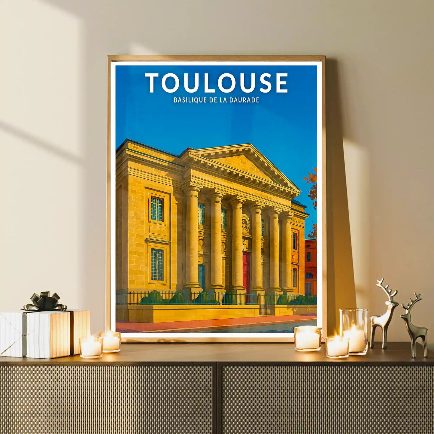 Affiche - Toulouse - Basilique de la Daurade