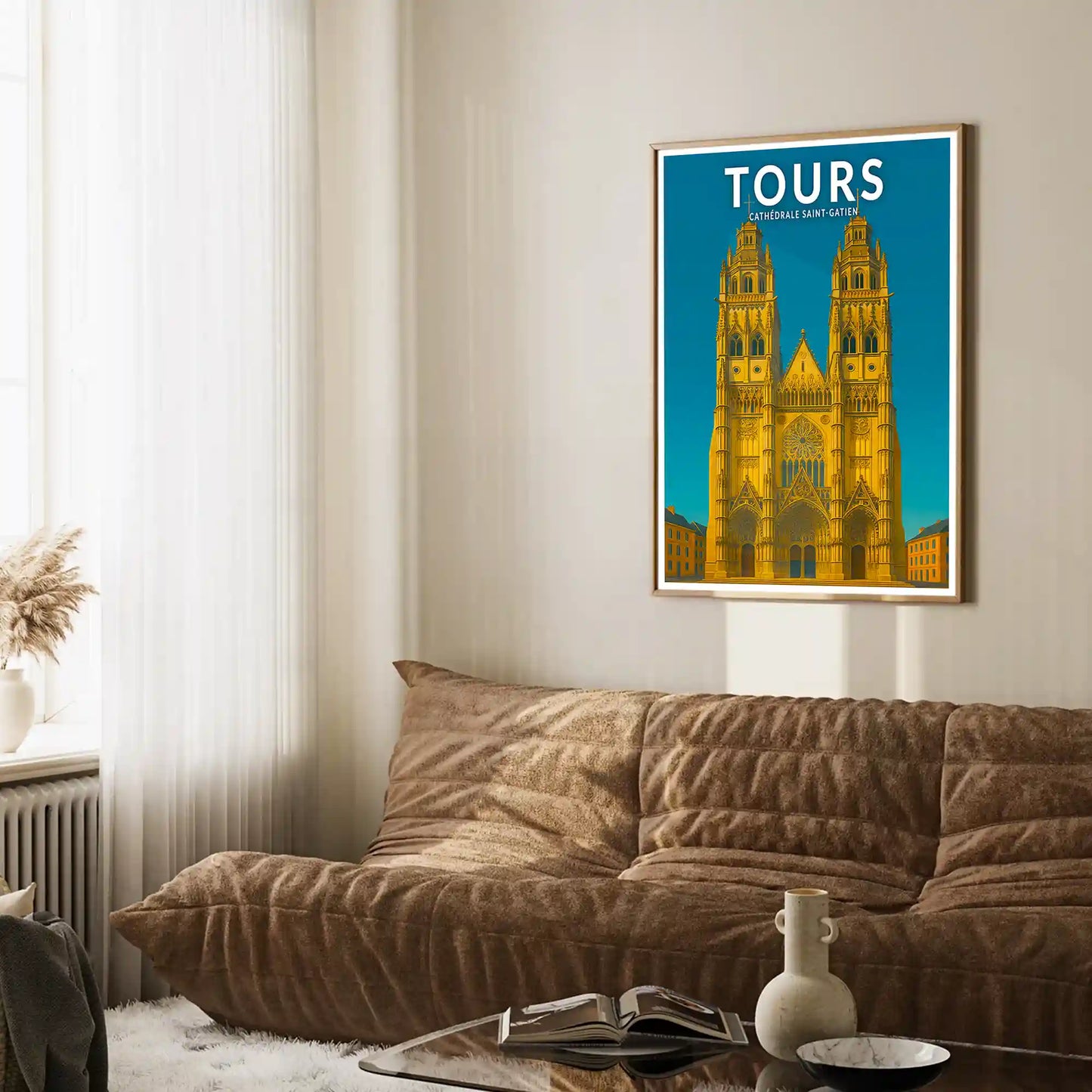 Affiche - Tours - Cathédrale Saint-Gatien