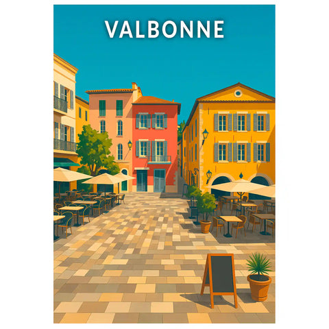 Affiche - Valbonne