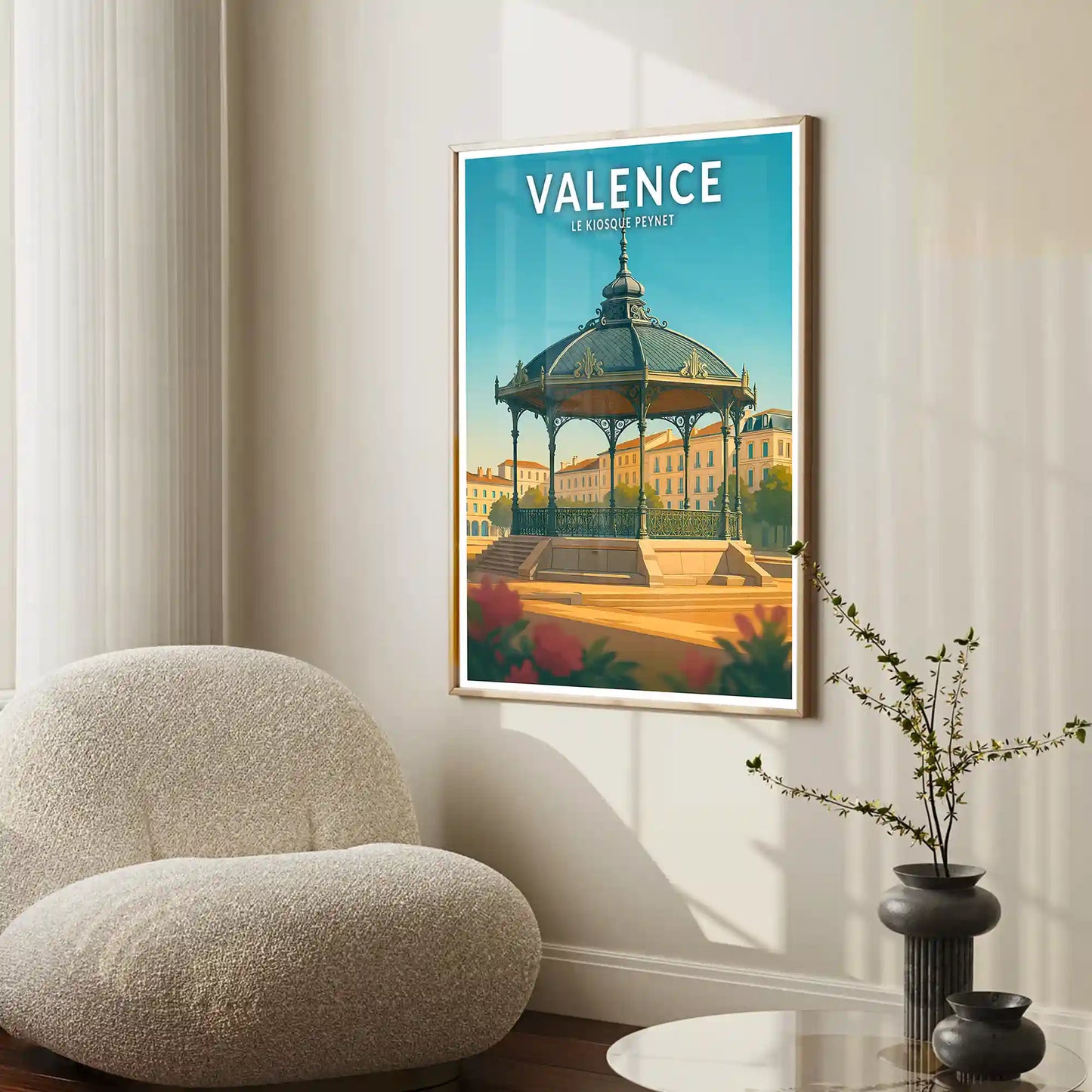 Affiche - Valence - Le Kiosque Peynet
