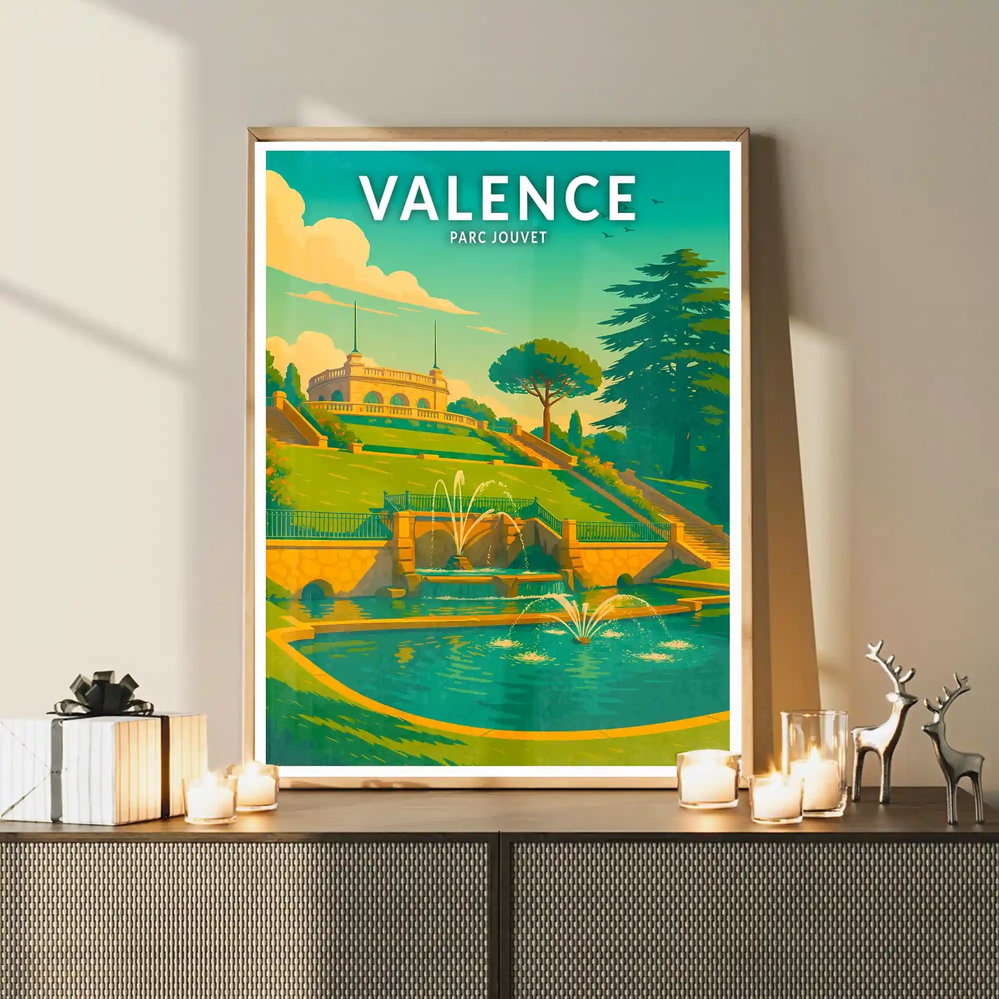 Affiche - Valence - Parc Jouvet