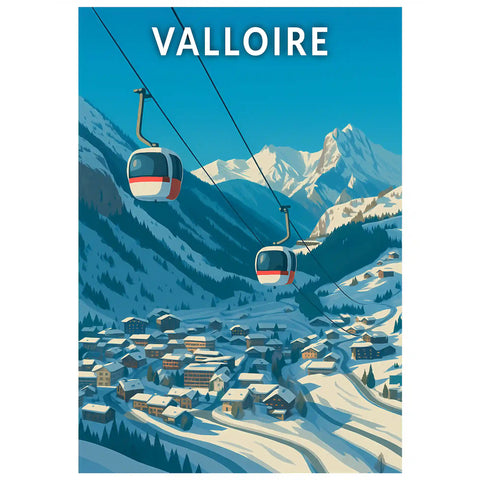Affiche - Valloire