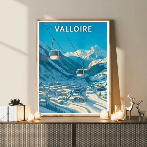 Affiche - Valloire