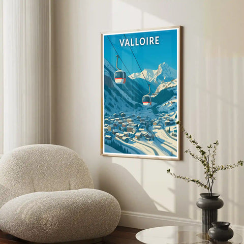 Affiche - Valloire