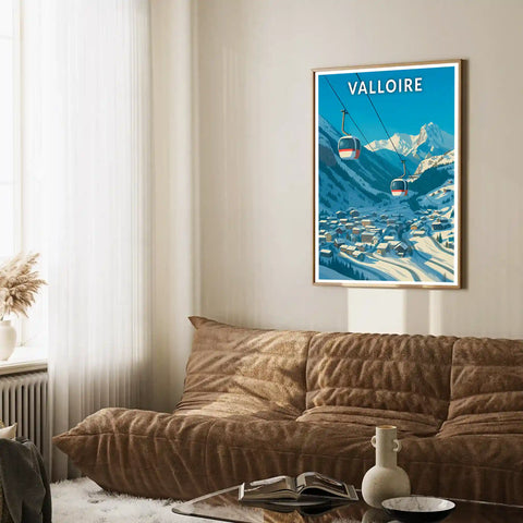Affiche - Valloire