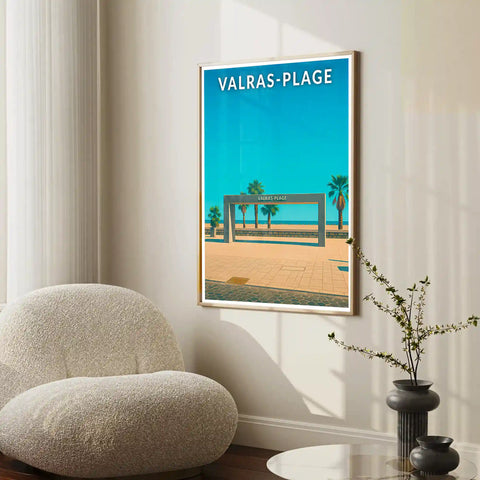 Affiche - Valras-Plage