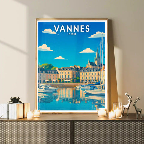 Affiche - Vannes - Le Port