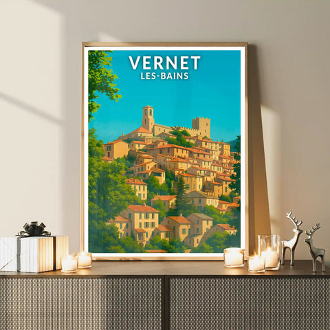 Affiche - Vernet-les-Bains