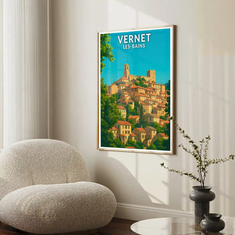 Affiche - Vernet-les-Bains