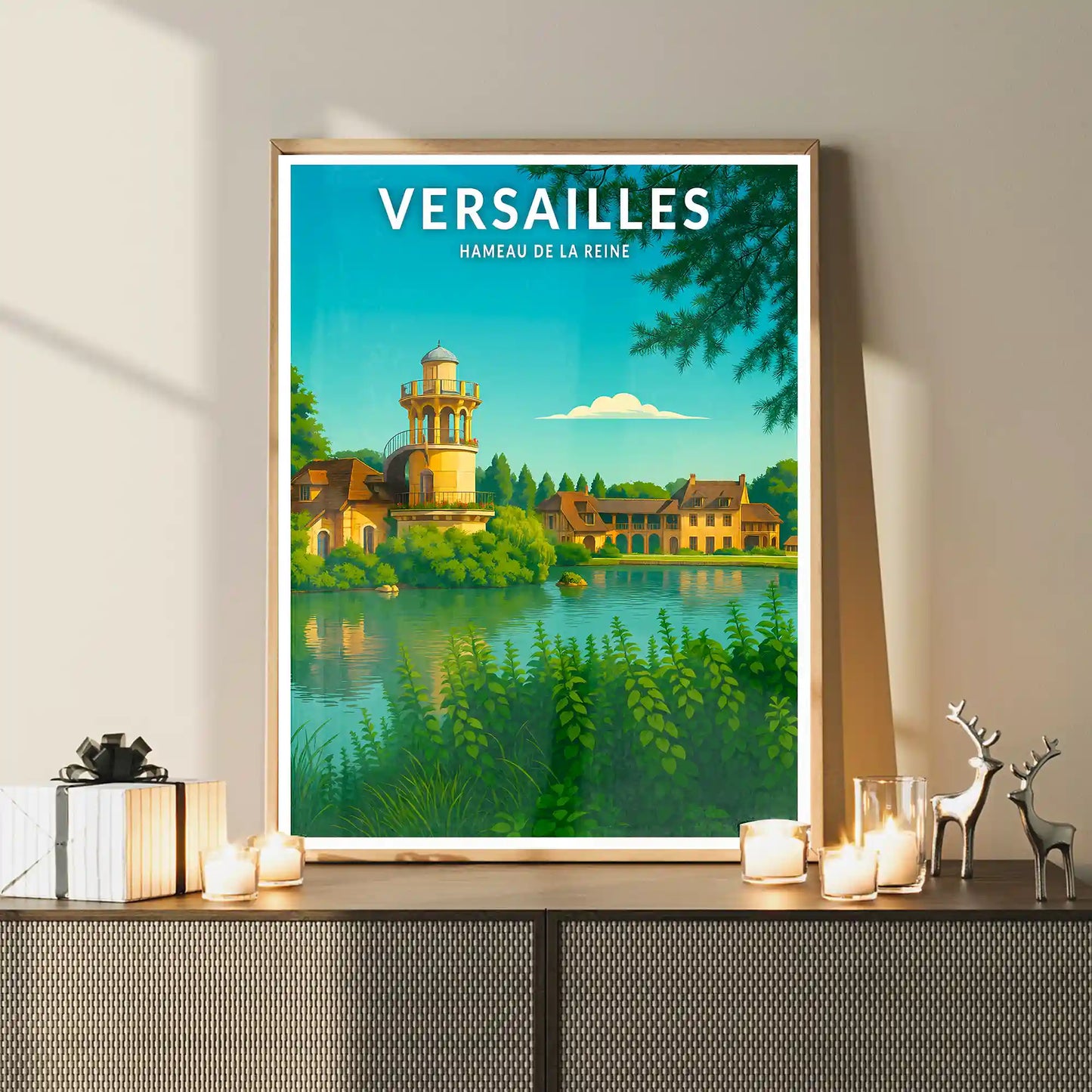 Affiche - Versailles - Hameau de la Reine
