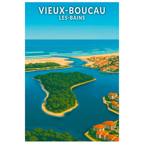 Affiche - Vieux-Boucau-les-Bains