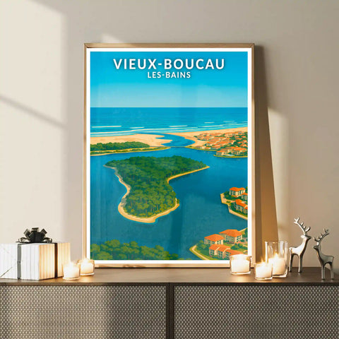 Affiche - Vieux-Boucau-les-Bains